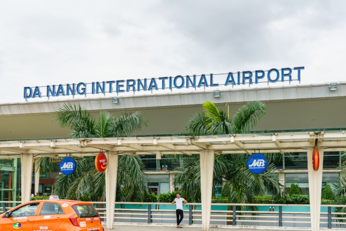 Da Nang Airport is the main international airport serving Da Nang city.